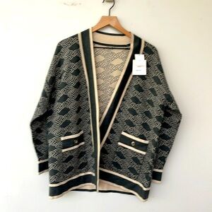 Sandro grey cardigan